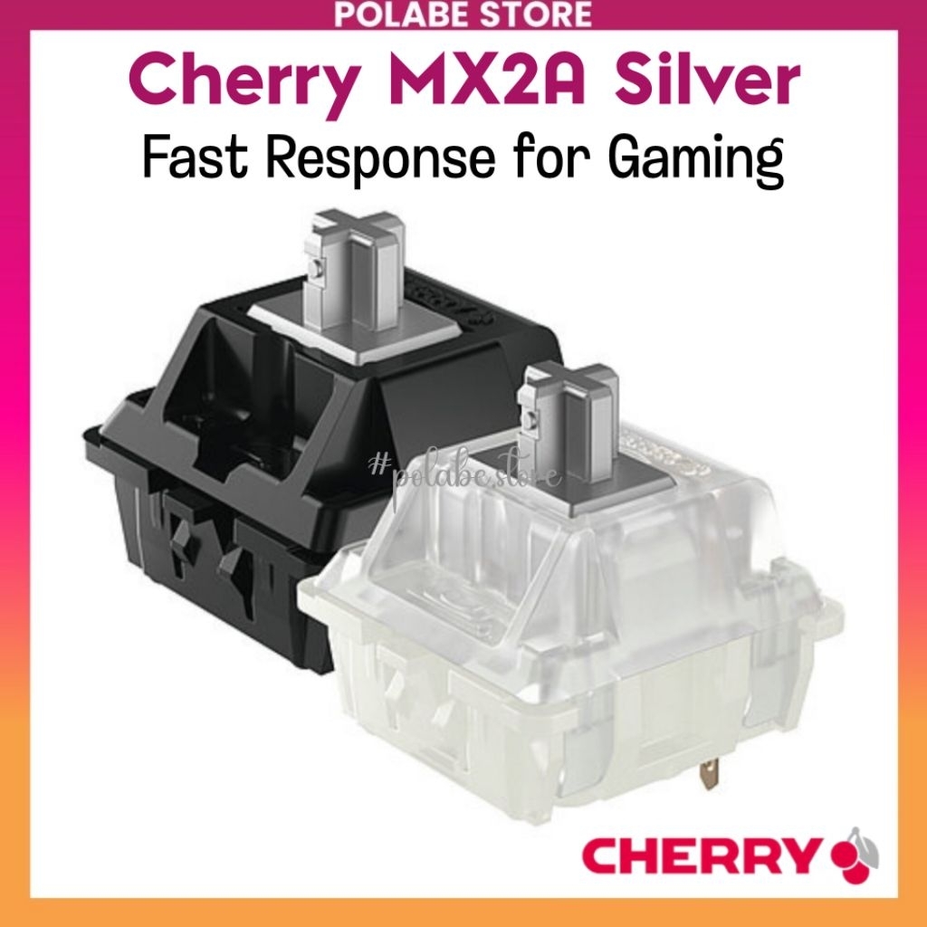 Cherry Silver Speed linear switch bàn phím cơ cho gaming gear - Polabe Store