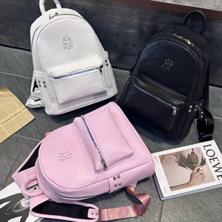 SIÊU RẺ + Balo da N-y bản quai to chắc chắn, Size 40 rộng rãi đựng sách vở và laptop.. [Ảnh thật]