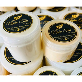  Combo Kem  250g Tẩy Body Trắng Nhanh + 150g Kem Ủ Trắng Mạnh Ngân Thư Beauty 