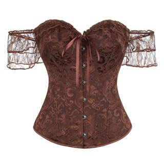  Áo Corset Phong cách Vintage Trễ Vai Quyến Rũ 