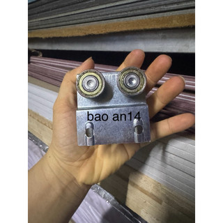 BÁNH XE CỬA LÙA LOẠI 2 BÁNH VÀ 4 BÁNH DÀNH CHO MÁNG 3x4 và 3x6   -MÁNG TREO CỬA LÙA LOẠI TỐT HÌNH THẬT
