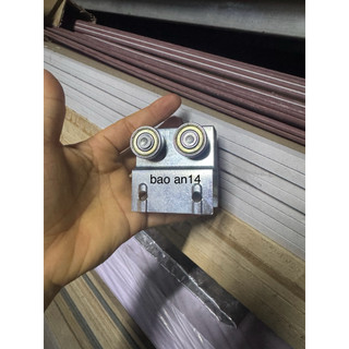 BÁNH XE CỬA LÙA LOẠI 2 BÁNH VÀ 4 BÁNH DÀNH CHO MÁNG 3x4 và 3x6   -MÁNG TREO CỬA LÙA LOẠI TỐT HÌNH THẬT