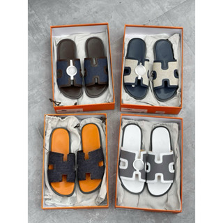 Dép lê nam quai ngang bản cao cấp quai phối vải siêu nét from dáng nhỏ gọn ôm chân hàng full box.