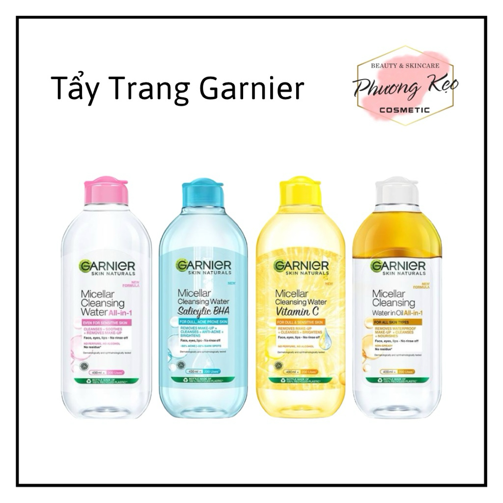 Tẩy trang Garnier 400ml