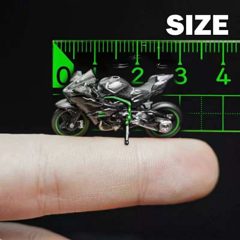 Mô hình xe Mô tô tỉ lệ 1:64 Kawasaki H2R Alloy Model