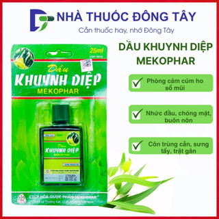 Dầu Khuynh Diệp Cho Bé Mekophar Chai 25ml / Dầu Em Bé –  Giữ Ấm, Phòng Ho, Cảm Cúm, Bôi Muỗi Đốt - Nhà Thuốc Đông Tây 3