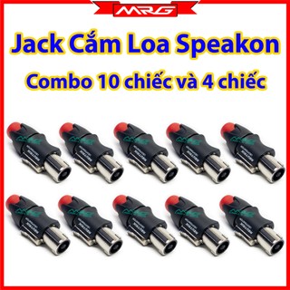  Jack Loa Sân Khấu combo 10 chiếc và 4 chiếc Jack Loa Neutrik Speakon Nhiều Mẫu. 