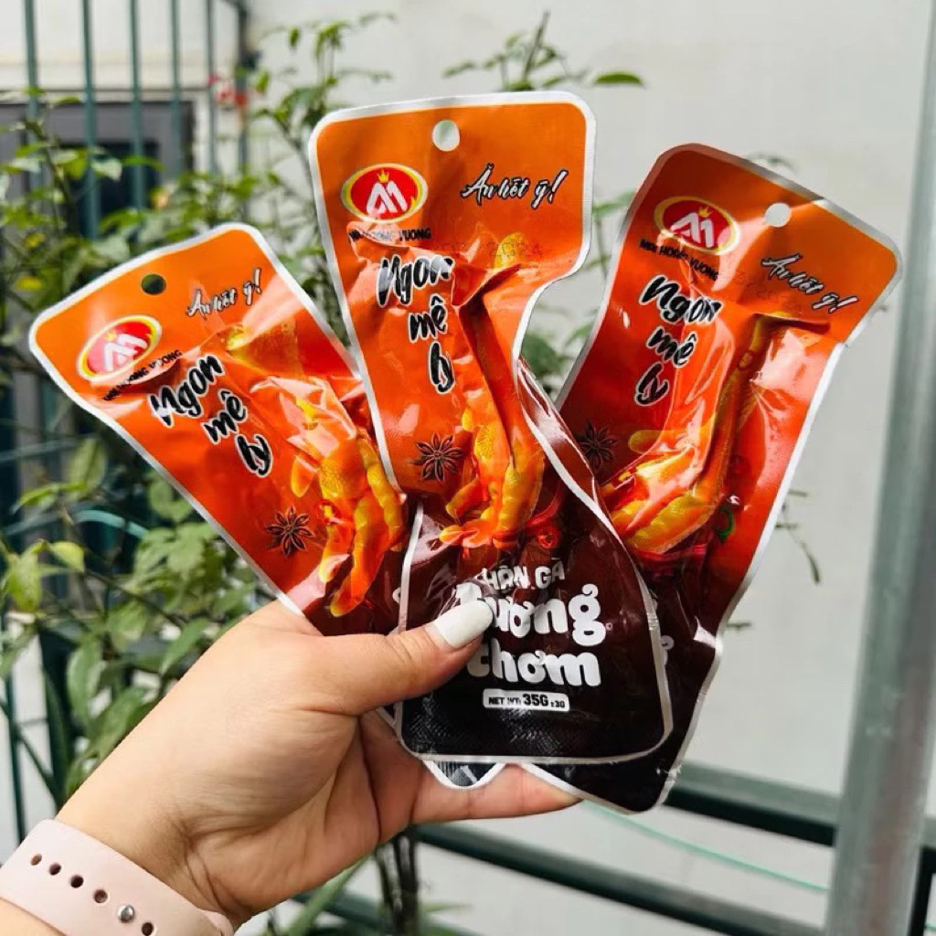 Sỉ Bịch 30 Gói Chân Gà Tương Thơm Chất Lượng Cao  ,Chân Gà Tương Thơm Hàng Việt Nam chất Lượng Cao