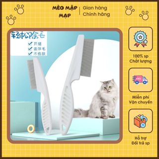 Lược chải Ve Rận Cho Thú Cưng Chó Mèo (lược chải rận, lược kim loại răng khít)