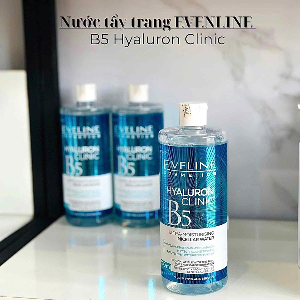 𝗡𝘂̛𝗼̛́𝗰 𝘁𝗮̂̉𝘆 𝘁𝗿𝗮𝗻𝗴 𝗘𝘃𝗲𝗹𝗶𝗻𝗲 𝗕𝟱 𝗛𝘆𝗮𝗹𝘂𝗿𝗼𝗻𝗶𝗰 𝗖𝗹𝗶𝗻𝗶𝗰 𝟯 𝘁𝗿𝗼𝗻𝗴 𝟭 𝘀𝗮̣𝗰𝗵 𝘀𝗮̂𝘂