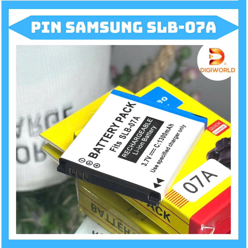Pin Samsung SLB-07A (pin thay thế dung lượng cao)dùng cho TL100, TL105, TL210, TL220, TL225.
