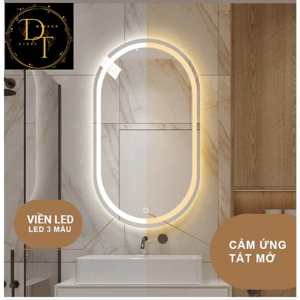 Gương Oval Led Cao Cấp Duy Tùng Store