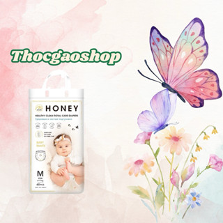 (Thóc Gạo Shop 89) Bỉm tã quần Honey Premium NB76/D52/M46/M52/L48/XL44/2XL42/3XL40/4XL38 cho bé thoải mái