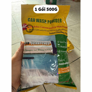 BỘT RỬA XE KHÔNG CHẠM OPS VÀNG GÓI 500G RỬA XE CHUYÊN NGHIỆP, GARA Ô TÔ