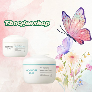 (Thóc Gạo Shop)(Hàng nhập khẩu) Kem dưỡng ẩm Goongbe Pri-mmune Moisture Cream 180gr hàng Hàn Quốc