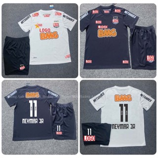 Bộ Quần Áo Bóng Đá CLB Santos 2012, Áo Đá Banh Neymar - Vải Polyester Thái Cao Cấp