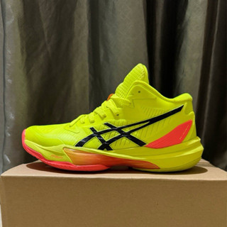 [ Sky 3 tặng tất xịn ] Giày bóng chuyền cổ cao sky 3 nam nữ chuyên cày sân bê tông