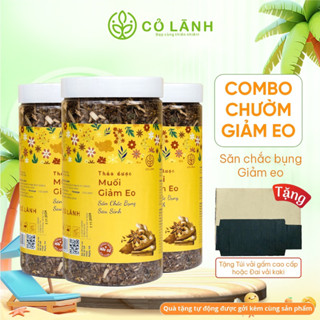  Combo 3 Hộp Muối Giảm Eo Cỏ Lành Giúp Săn Chắc Eo Giảm Mỡ Dùng Cho Mẹ Sau Sinh 