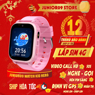 Đồng hồ thông minh Trẻ em JUNIOR09 WATCH STAR | Lắp sim 4G, Nghe gọi, Định vị GPS, Video Call, SOS, Đèn pin, Chống nước