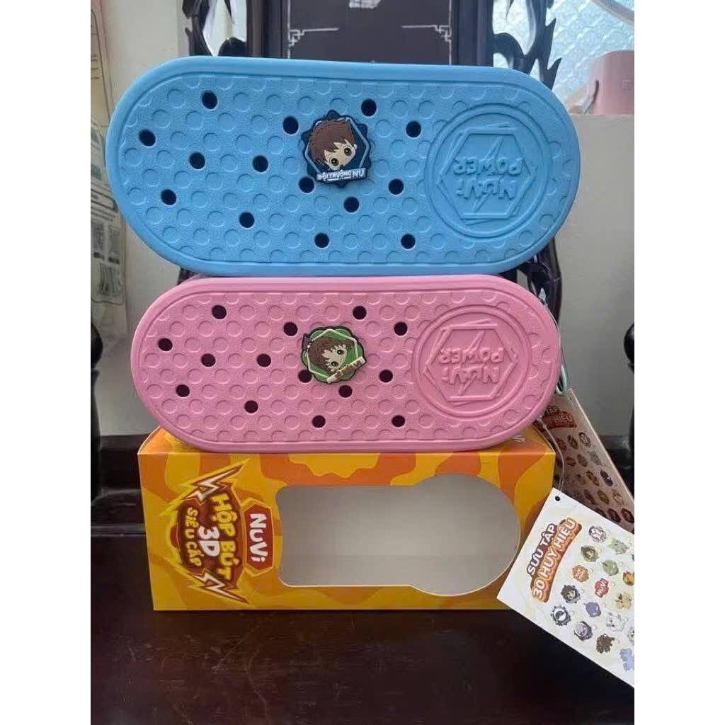 Hộp Bút Cho Bé 3D Siêu Sịn Sò Có Đủ Màu Cho Cả Bé Trai Bé Gái Siêu Cấp (Nuvi Power)
