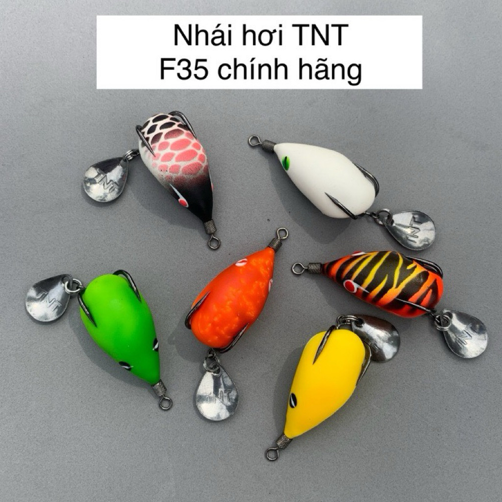 Nhái hơi câu lure F35-TNT đi chìm chính hãng