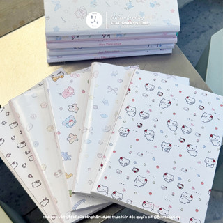 [Kitty Cat] Giấy bao tập, bọc vở, bao sách mèo con kitty | thiết kế bởi Bliss.