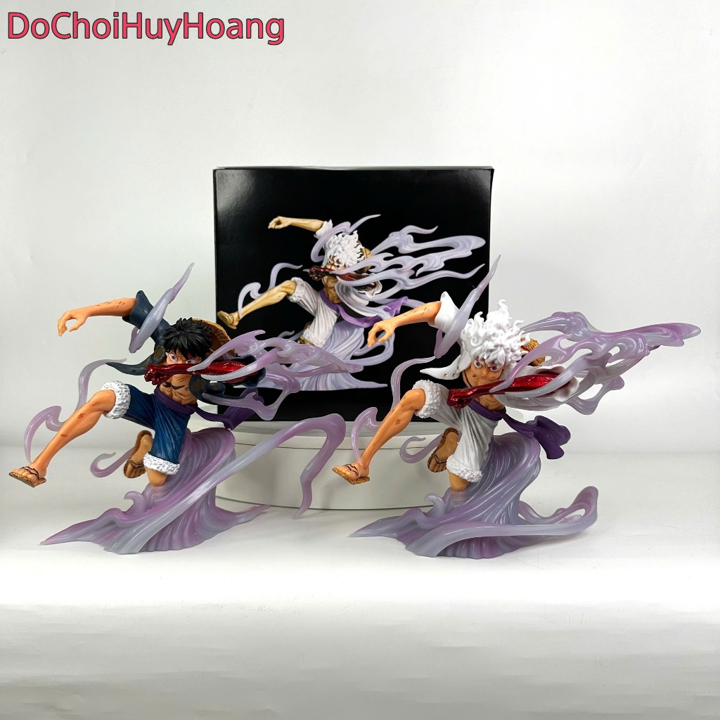 Mô hình tượng nhân vật Luffy cắn tay 20cm One Piece