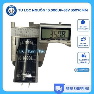 Tụ Lọc Nguồn 10.000uf-63V 35x70mm)