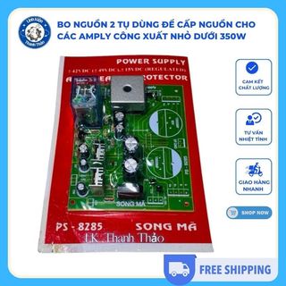 Bo nguồn 2 tụ dùng để cấp nguồn cho các amply công xuất nhỏ dưới 350w