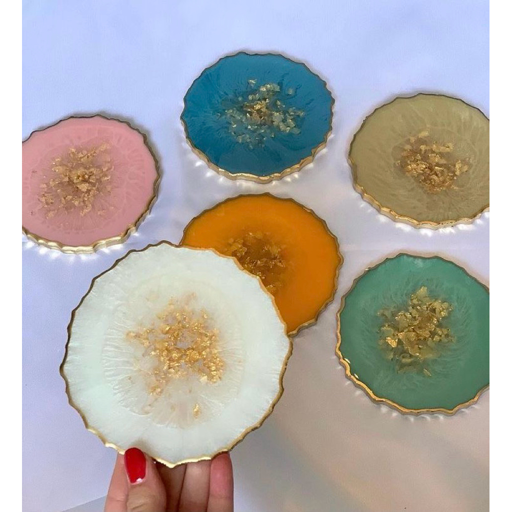 Lót ly nhựa Epoxy Resin handmade