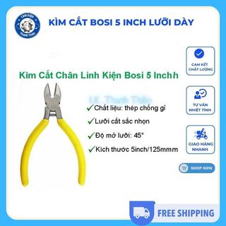 Kìm Cắt Bosi 5 inch Lưỡi Dày