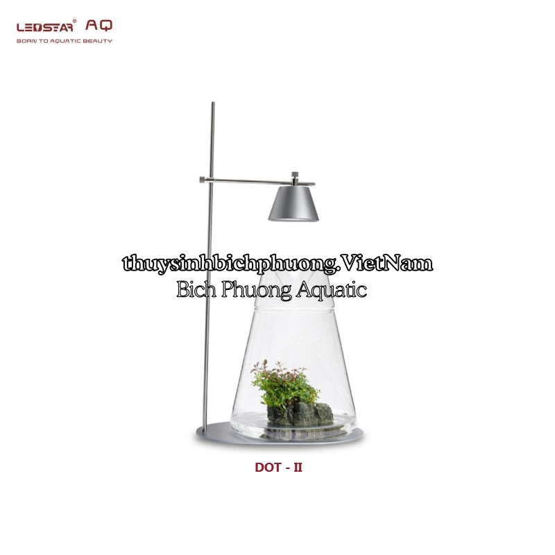 LED LEDSTAR AQ WRGB DOT 2 | DOT II | D400 - BỘ ĐÈN VÀ HỒ TERRARIUM CAO CẤP (ĐÃ TẶNG KÈM ADAPTER USB)