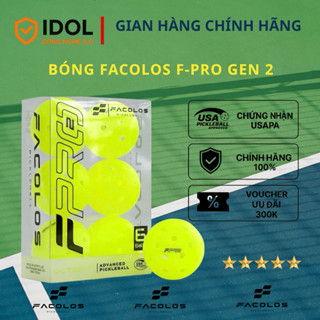 Bóng Pickleball Facolos F-Pro GEN 2 Advanced Chính Hãng – Đạt Tiêu Chuẩn Thi đấu quốc tế