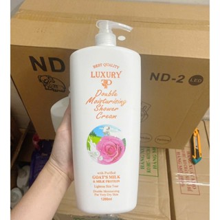  sữa tắm dê luxury 1200ml 