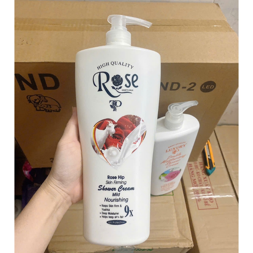Sữa tắm dưỡng da Rose 1200ml