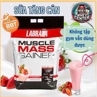 [Của BBT] Muscle Mass Gainer Labrada 5,4kg - Sữa bột hỗ trợ tăng cân tăng cơ cho người gầy