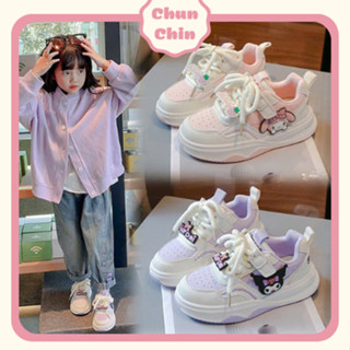  G022 Chun Chin | Giày Thể Thao Kuromi Melody Cho Bé Gái Size Chân 21-30 