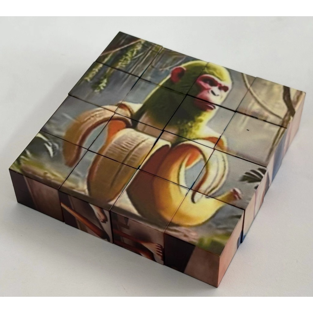 Khối rubik nam châm từ tính 6 nhân vật Brainrot 16 khối kích thước 8x8 tăng khả năng tư duy - tung t