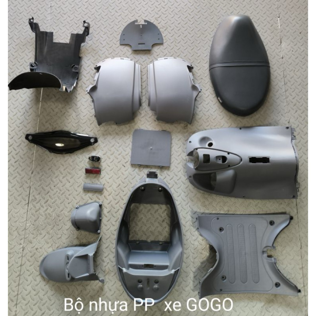 Bộ nhựa gogo nhựa nhám - lẻ từng bộ phận