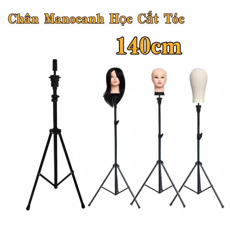 140cm đầu canh/chân canh cắt tóc/đầu canh học tóc/chân canh/chân giữ đầu manocanh   140cm đầu manoca