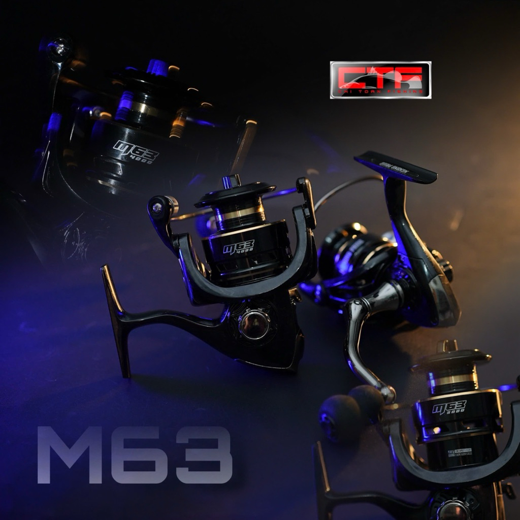 Máy đứng câu cá M63 chính hãng Mekong Pride