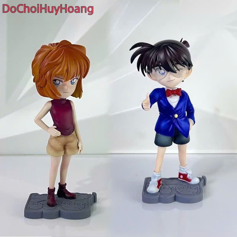 Mô hình tượng nhân vật Conan và Haibara cao 15cm