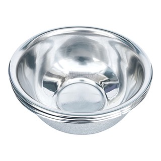 (combo 5 & 10) chén inox không hít  - đựng cơm, canh, nước chấm...đa năng tiện lợi