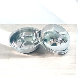 (combo 5 & 10) chén inox không hít  - đựng cơm, canh, nước chấm...đa năng tiện lợi