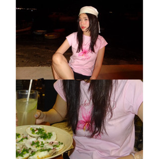 Áo thun baby tee in Hoa “directed by summer” -  Aufra studio