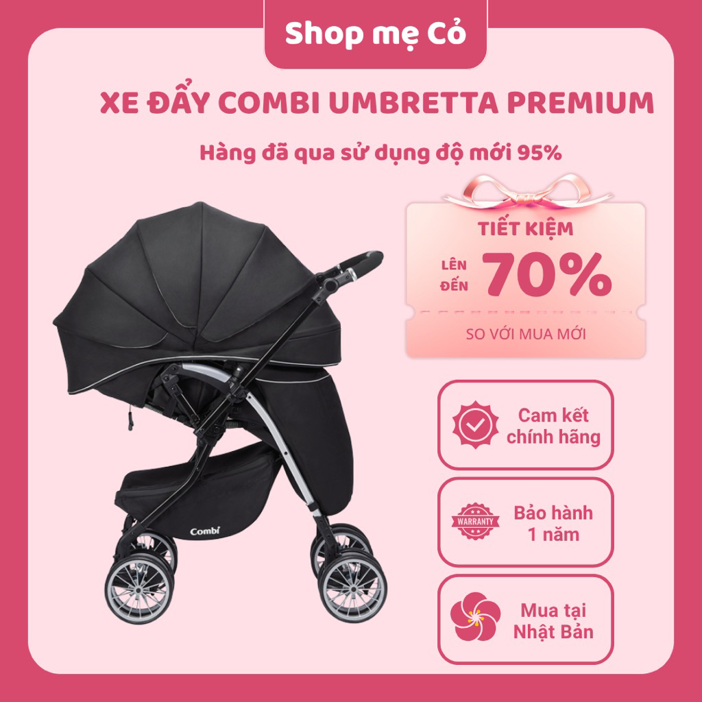 [ CHÍNH HÃNG ] Xe đẩy Nhật Combi Umbretta ( Hàng thanh lý)