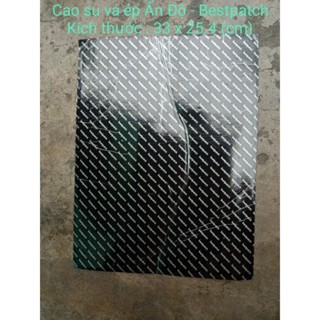 Miếng vá ép, vá chín BESTPATCH Ấn Độ 33*25.4(cm), Keo dán cao su vá ép, vá chín, vá liền, ...