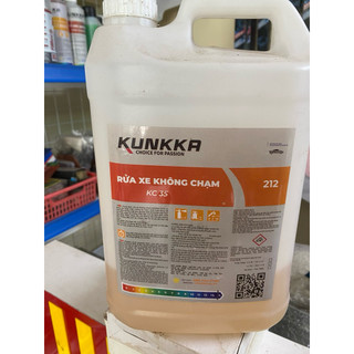  Nước rửa xe không chạm dung dịch nước rửa xe ô tô xe máy KC35 can 5L Kunkka 