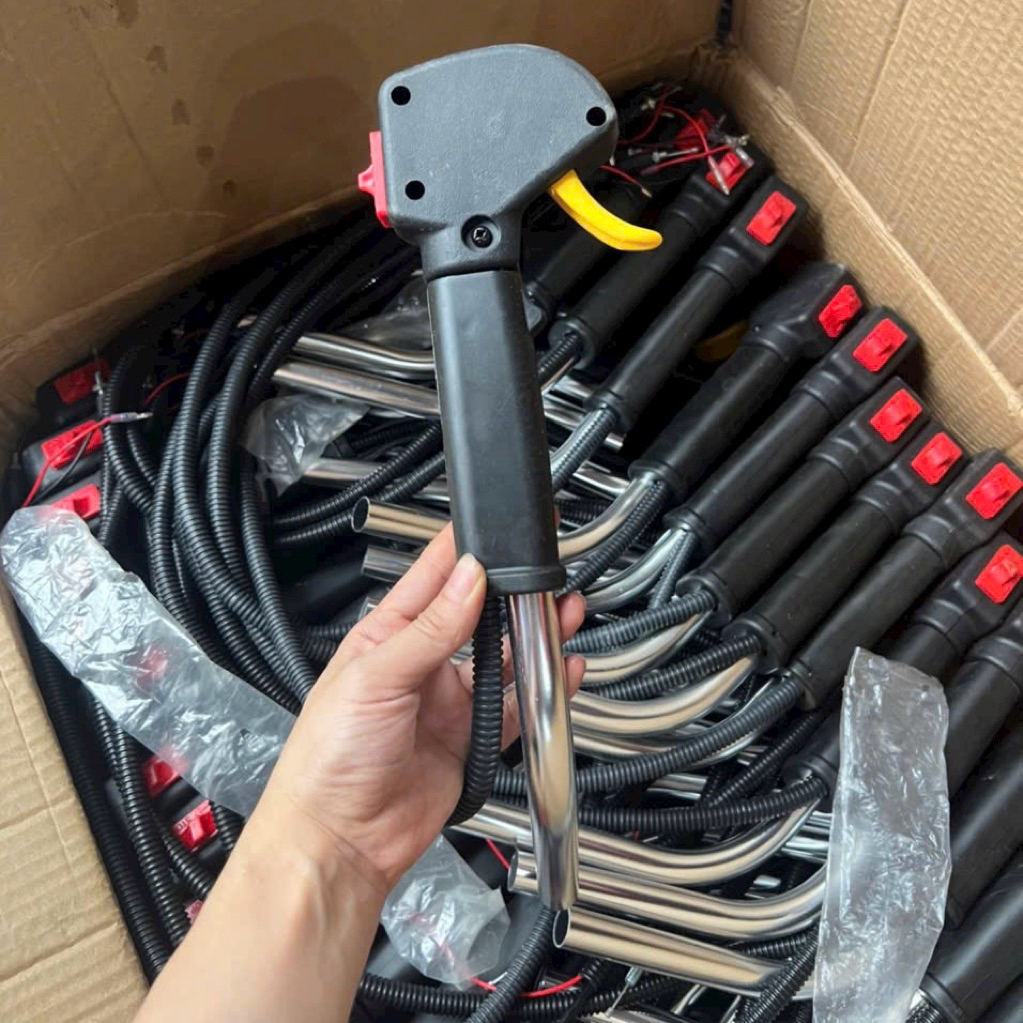 Tay Ga Máy Cắt Cỏ - Tay Ga Mỏ Vịt . Bướm Ga Máy Cắt Cỏ