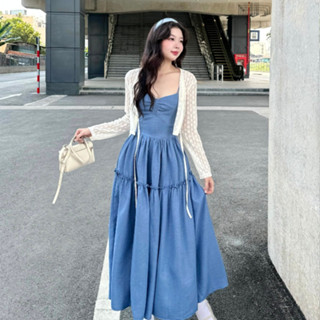 [ĐẦM ĐI BIỂN] Đầm Nữ Maxi 2 Dây Bèo Nhún GAGO BRAND Váy 3 Tầng Form Rộng Xòe Thời Trang Đi Biển Nhẹ Nhàng GG4991